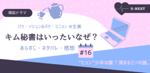 キム秘書はいったいなぜ？16話あらすじネタバレ感想。“ヒョン”は誰？深まるミソの謎。