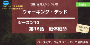 コメディ化計画中？｜ウォーキング・デッド10‐16話あらすじネタバレ感想レビュー