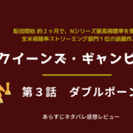 クイーンズ・ギャンビット3話あらすじネタバレ感想。タイトル保有者ベニーに敗北。