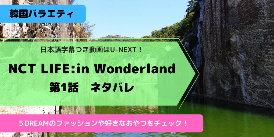 シズニ必見 Nct Life Dream In Wonderland 日本語字幕動画ならu Next おススメ海外ドラマを鬼更新